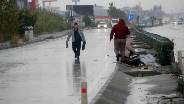 Manavgat’ta Aşırı Hızlı Otomobil Kazası