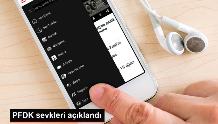 PFDK sevkleri açıklandı