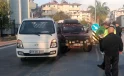Antalya’da kamyonet ile otomobil çarpıştı: 1 yaralı