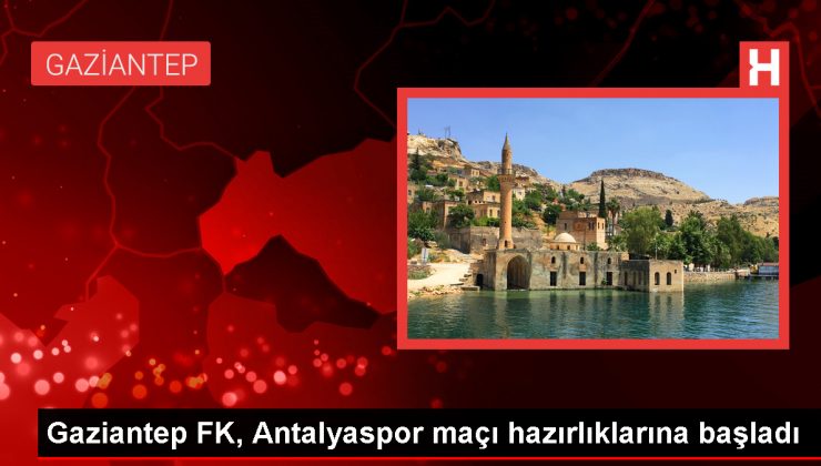 Gaziantep FK, Bitexen Antalyaspor maçı hazırlıklarına başladı