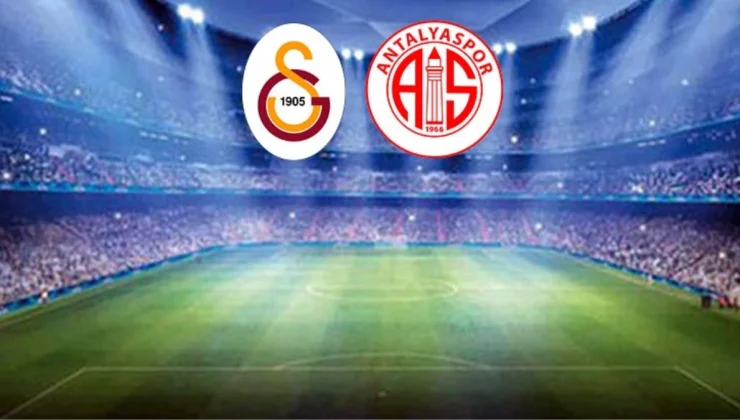 Icardi yok! Galatasaray-Antalyaspor maçında ilk 11’ler belli oldu