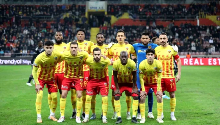 Kayserispor Süper Lig’de galibiyet alamadı