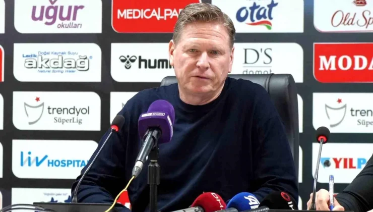 Samsunspor Teknik Direktörü Markus Gisdol: Galibiyeti hak eden taraf bizdik