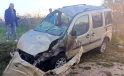 Serik’te Otomobil Takla Attı, Sürücü Yaralandı
