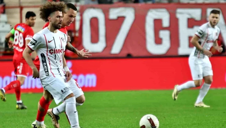 Antalyaspor, Gaziantep FK’yı 1-0 mağlup etti