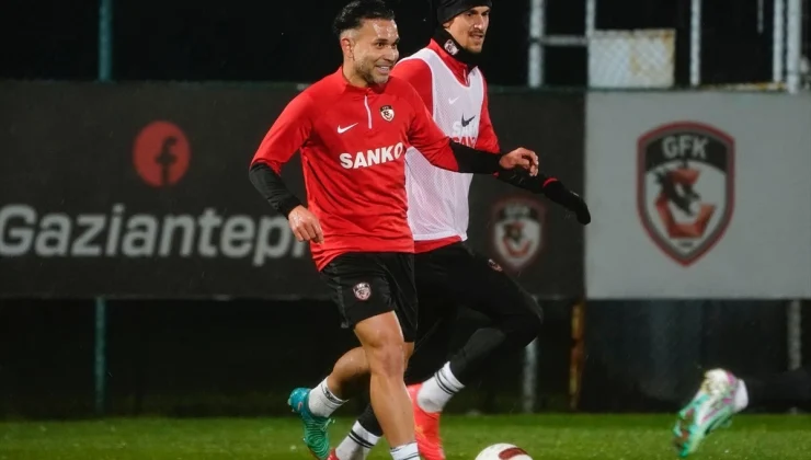 Gaziantep FK, Beşiktaş maçı hazırlıklarına başladı