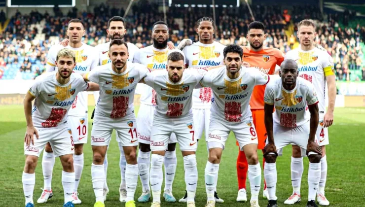 Kayserispor, 5 maç sonra mağlup oldu