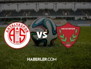 ANTALYA- HATAYSPOR MAÇ İZLE! Antalya- Hatayspor maçı kaçta? Canlı maç izleme linki