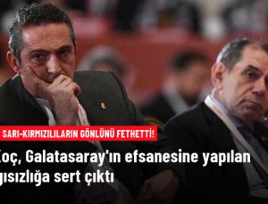 Ali Koç, Galatasaray’ın efsanesine yapılan saygısızlığa sert çıktı