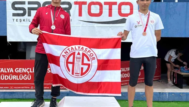 Antalyasporlu Atletler Türkiye U16-U18 Bölgesel Seçme Yarışmalarında 29 Madalya Kazandı