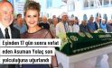 Sunucu Erkan Yolaç’ın eşi Asuman Tuğberk Yolaç son yolculuğuna uğurlandı