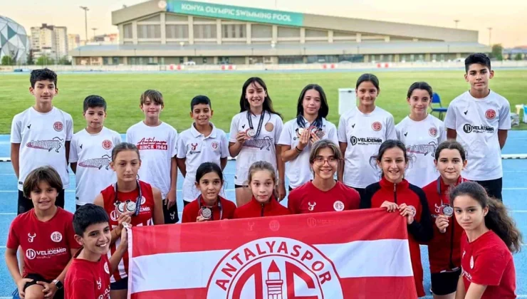 Antalyaspor Atletizm Takımı U14 Türkiye Şampiyonası’nda 10 Madalya Kazandı