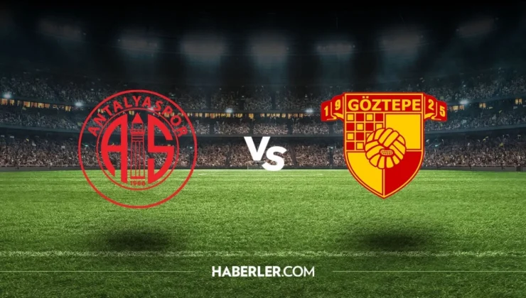 Antalyaspor-Göztepe maçı ne zaman, saat kaçta, hangi kanalda? Antalyaspor-Göztepe maçı şifresiz mi?