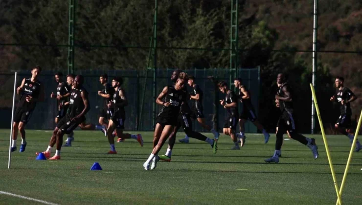 Beşiktaş, Antalyaspor maçı hazırlıklarını sürdürdü