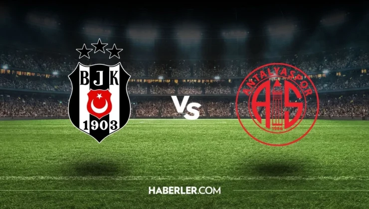 Beşiktaş-Antalyaspor maçı ne zaman, saat kaçta, hangi kanalda? Beşiktaş-Antalyaspor maçı şifresiz mi?