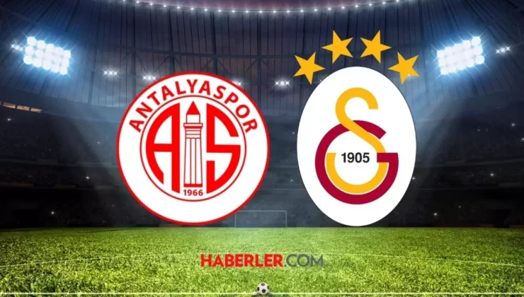 Antalyaspor- Galatasaray maçı ne zaman? Antalyaspor- Galatasaray maçı saat kaçta, hangi kanalda?