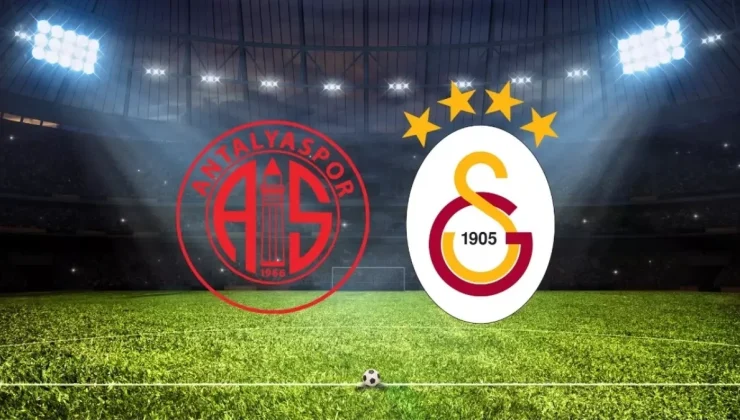 Antalyaspor- Galatasaray muhtemel 11’ler! Antalyaspor- Galatasaray maçı saat kaçta, nerede?