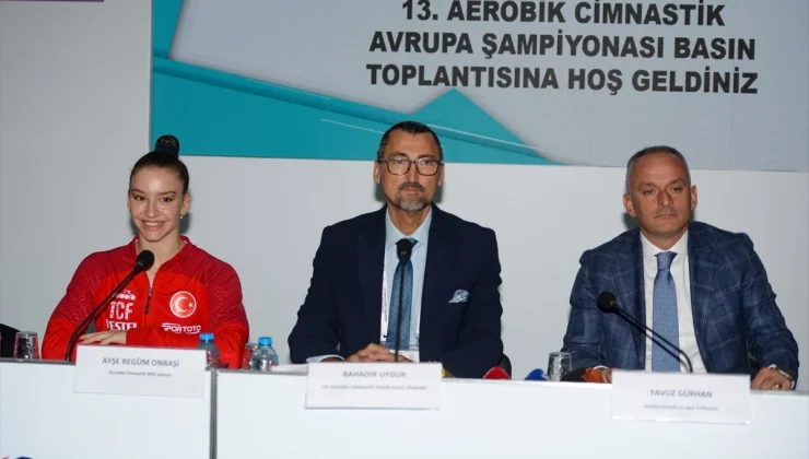 Türkiye Cimnastik Federasyonu Aerobik Cimnastik Avrupa Şampiyonası’na madalya bekliyor