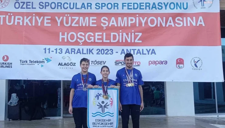 Eskişehir Büyükşehir Gençlik ve Spor Kulübü Özel Sporcuları 10 Madalya Kazandı