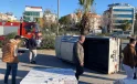 Antalya’da Kontrolden Çıkan Araç Pikaba Çarptı