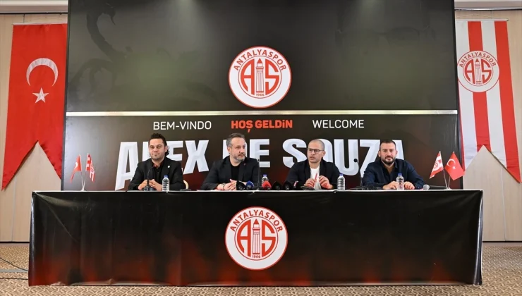 Alex de Souza, Antalyaspor’da Teknik Direktörlüğe Getirildi