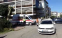 Antalya’da otomobile çarpan motosiklet sürücüsü yaralandı