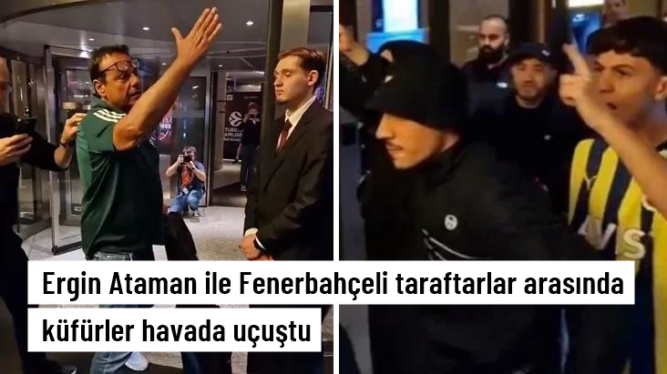 Ergin Ataman ile Fenerbahçeli taraftarlar arasında küfürler havada uçuştu