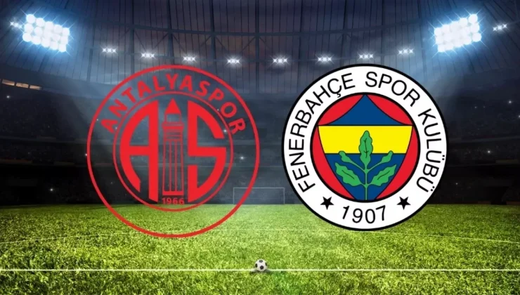 ANTALYASPOR- FENERBAHÇE maçı kaç kaç bitti? Antalyaspor- Fenerbahçe maç özeti!