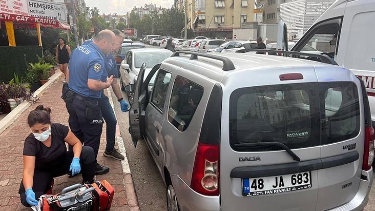 Hastane önüne park ettiği aracında ölü bulundu