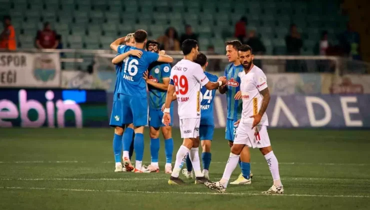 Çaykur Rizespor, Antalyaspor’u 2-1 Yenerek 3 Puan Aldı