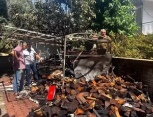 Antalya’da Odunluktan Alev Alan Çocuk, Paniğe Yol Açtı