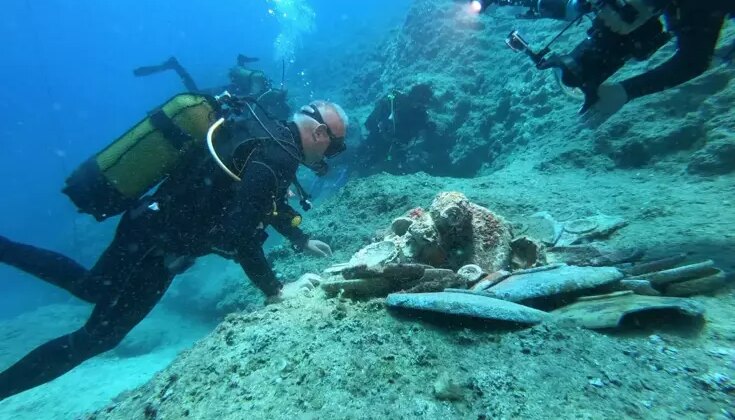 2000 Yıllık Sualtı Keşfi, Kültür ve Turizm Bakanı Ersoy Tarafından İncelendi