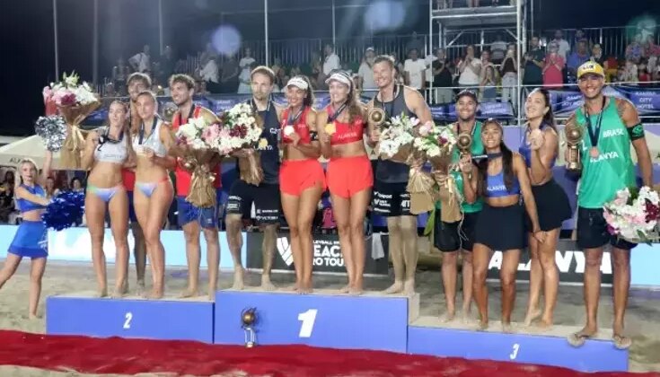 Kadınlar ve Erkekler Şampiyonlarını Belirledi: Dünya Plaj Voleybolu Pro Tur 2025 Sonuçları