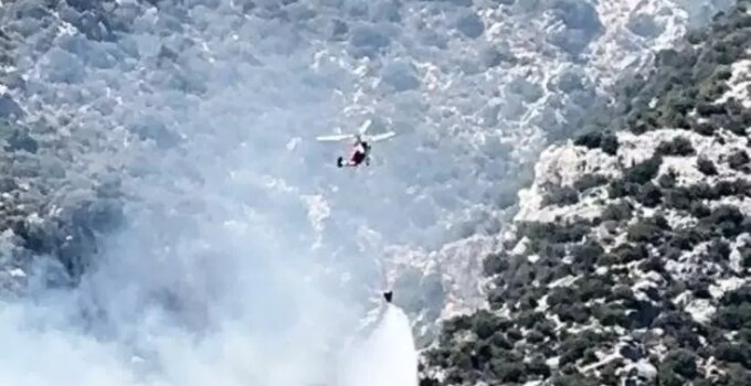 Orman Yangını Antalya’da Kontrol Altına Alındı