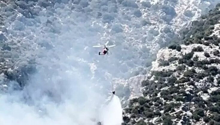 Orman Yangını Antalya’da Kontrol Altına Alındı