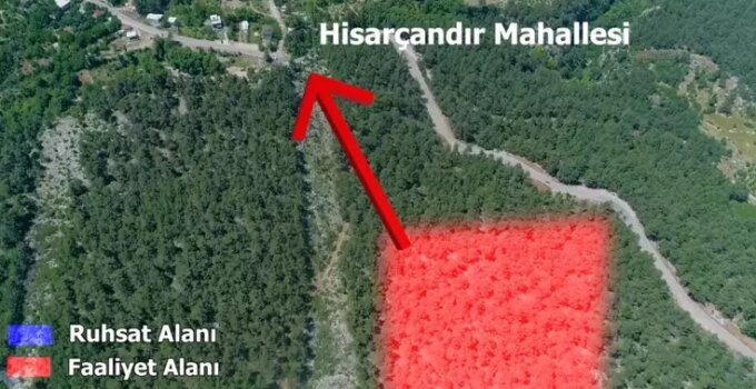 Hisarçandır Köylüleri Patlatmalı Kalker Ocağına Karşı İmza Topladı