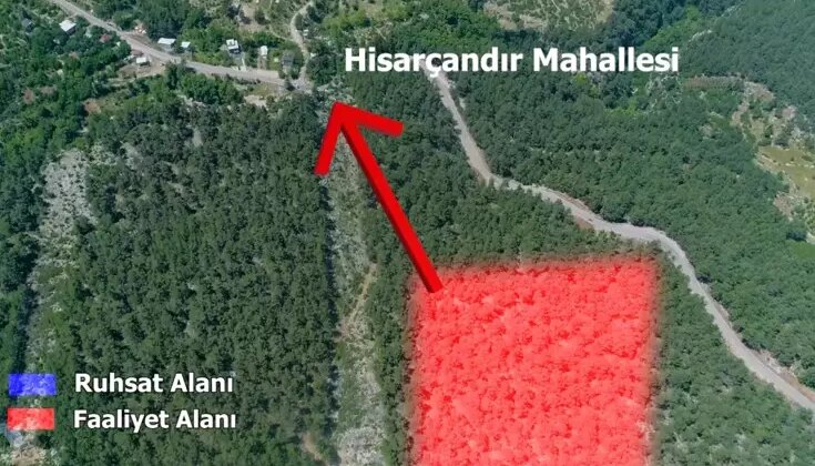 Hisarçandır Köylüleri Patlatmalı Kalker Ocağına Karşı İmza Topladı