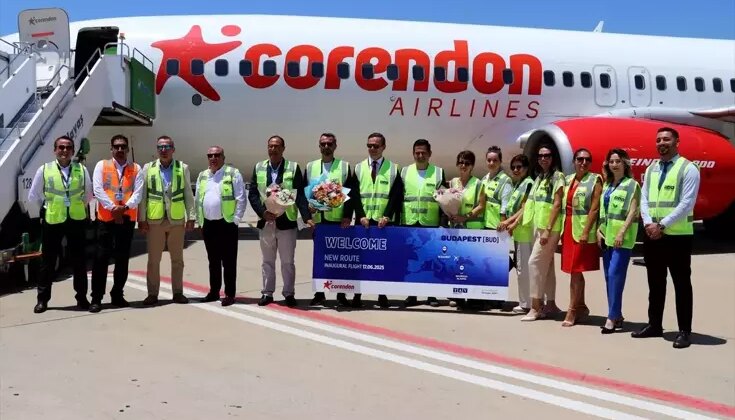 Budapeşte’den Alanya’ya İlk Özel Uçuş Gerçekleşti