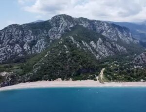 Olympos Antik Kenti’nde Roma İmparatorluğu Zamanlarından Kalma Kaya Mezarları Artık Görülebilir