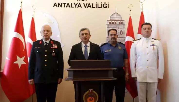 Vali Şahin’den Orman Yangınları ve Toplumsal Düzen İle İlgili Bilgilendirme