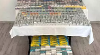 Antalya'da Kaçak Sigara Operasyonu: Birçok Ürün Yakalandı