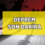 23 Kasım Güncel Depremler Listesi! Son deprem bilgileri ve detaylar