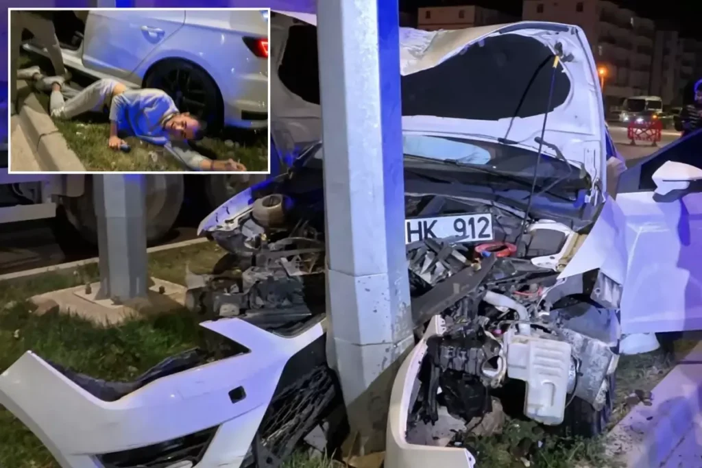 Aynı güzergahta 30 dakikada 2 trafik kazası meydana geldi! Yaralı sürücünün şaşırtıcı ilk sözleri