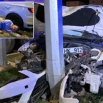 Aynı güzergahta 30 dakikada 2 trafik kazası meydana geldi! Yaralı sürücünün şaşırtıcı ilk sözleri